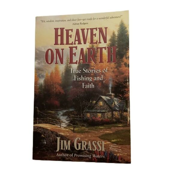 Heaven on Earth Lifechanging Stories of Fishing and Faith J Grassi SIGNED Book - Picture 3 of 7